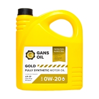 GANS OIL Gold 0W20, 4л GO020004G